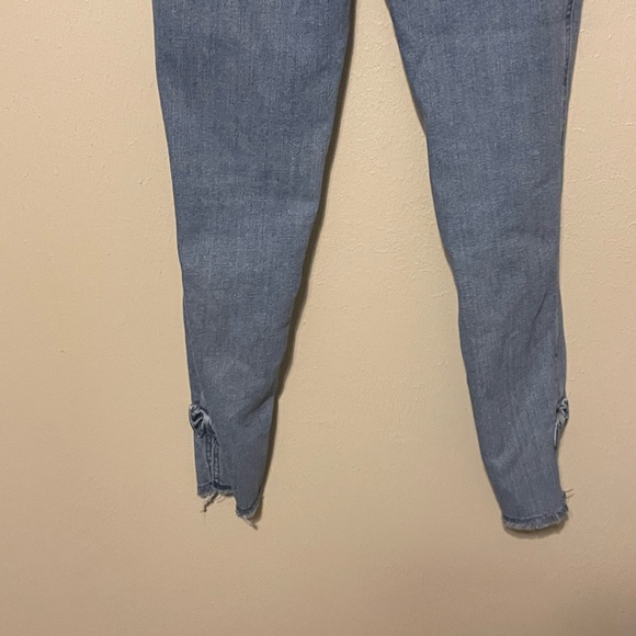 721 HIGH RISE SKINNY WOMEN'S JEANS WITH ANKLE BOWS size 25 - Picture 11 of 11